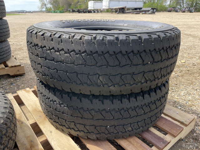 (2) Firestone A/T 275/65R20 tires